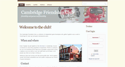 Desktop Screenshot of cambridgeindies.com